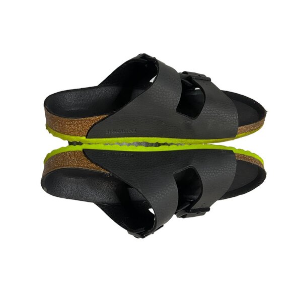 Birkenstock Arizona Little Boys Black Sandals-sz 3 (EU 34) - Picture 4 of 9